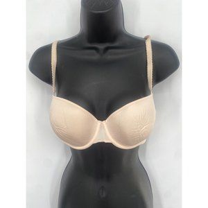 Third Love 24/7 Classic T-Shirt Womens 34C Cream Lightly Lined Bra